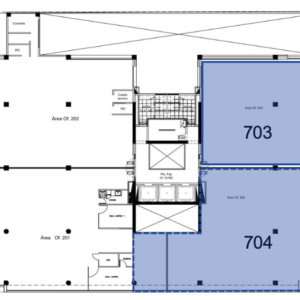 Oficina 703 - 704  en Edificio P99